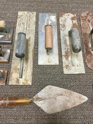 Lot of Concrete Tools