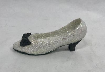 Sequined Glittery Collectible Shoe