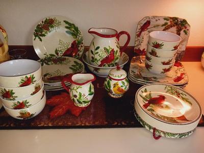 CARDINAL BY NOBLE EXCELLENCE DINNERWARE