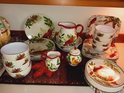 CARDINAL BY NOBLE EXCELLENCE DINNERWARE