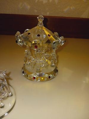 3 SHANNON CRYSTAL COLLECTIBLES