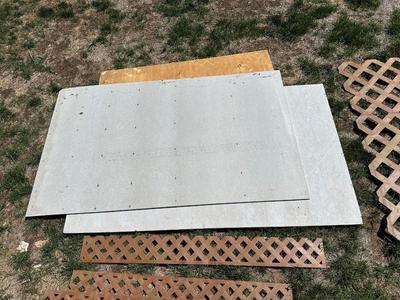 LATTICES, MOISTURE & MOLD RESISTANT BOARDS AND SHEATHING PLYWOOD