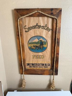 SWEETWATER FEED SIGN