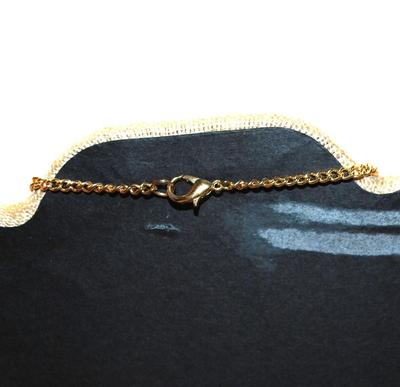 Opalescent Beige Gumdrops Necklace with Pearl Style Accents 32" L