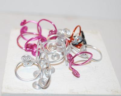 Adjustable Craft/Kids Rings Lot of 18