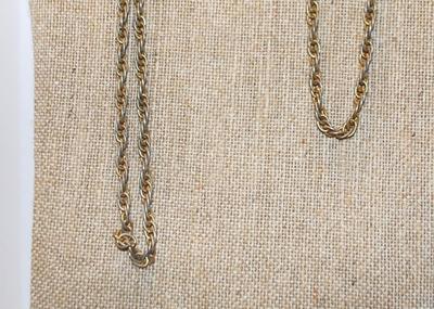 36" Dark Gold Tone Single Chain