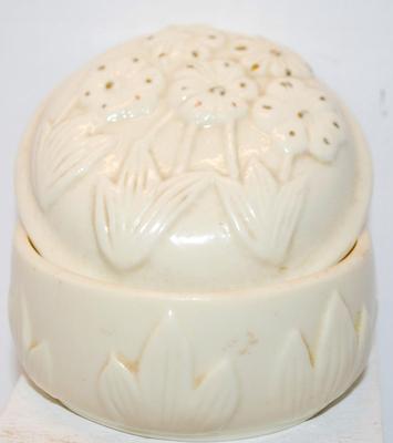 Embossed Flower Covered Trinket Box 3