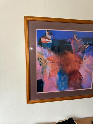 COLORFUL PICTURE WITH FRAME