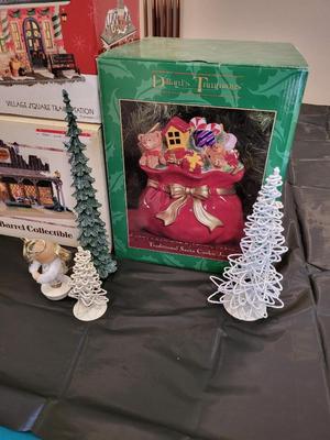 VILLAGE BUILDINGS AND OTHER DECORATIONS