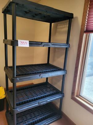 1 HEAVY DUTY STORAGE SHELF