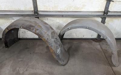 1928-'29 Ford Model A Roadster Coupe Pickup Rear Fenders