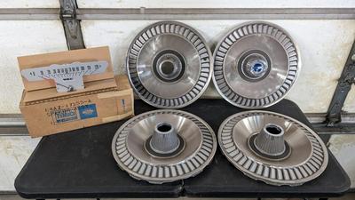 1964 Ford Galaxie Speedometer Assembly and Hubcaps