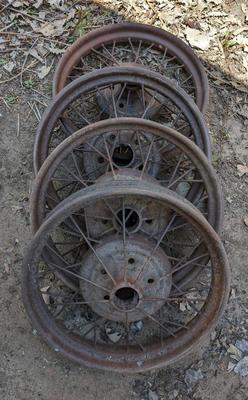 20" Ford Straight Spoke Wheels