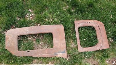 1928-'29 Ford Sedan Rear Window Panel and Rear Side Window for Coupe
