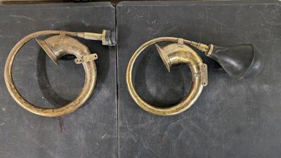 Late 20's Ford Model T Brass Horns