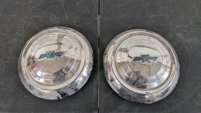 1951-53 Chevy "Dog Dish" Hubcaps