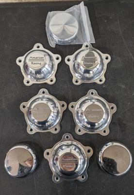 American Racing Metal Center Caps