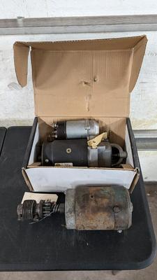 Original Ford Q1C Fat Starter and 32 Ford Starter