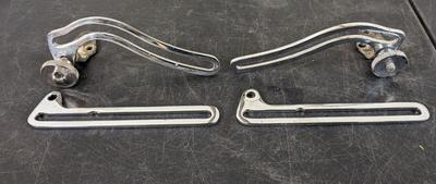 Chrome Windshield Slide Arms