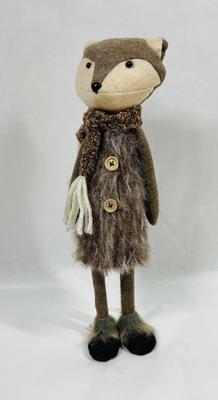 Vintage Fox Doll all dressed up