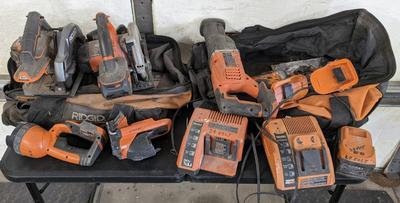 Ridgid 24V Tools Set