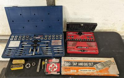 Metric and SAE Tap and Hexagon Threading Set