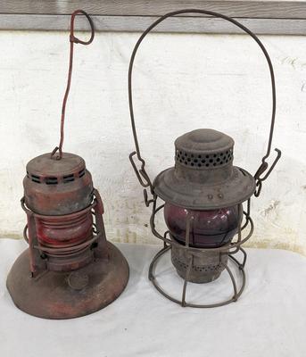 Adams & Westlake and Dietz No. 40 Railroad Lanterns