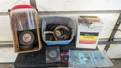 Forney Grinding Shield and Grinding Blades