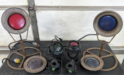 Kim Manufacturing Vintage Brass Underwater Lights