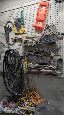 Contents of West Garage Wall