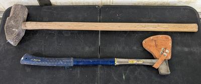 Estwing 26" Axe and 35" Sledgehammer