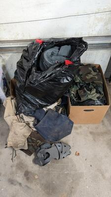 Coats, Camo, and Coveralls
