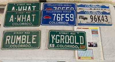 Custom Colorado License Plates