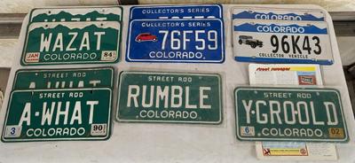 Custom Colorado License Plates