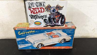 Eye Gone Wild Von Franco Model Kit with Ideal Corvette Body