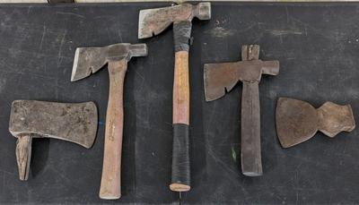 Vintage Axe Hammers and Blades