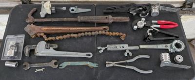 Pipe Benders and Various Tools