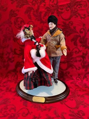 HAMILTON COLLECTION CENTRAL PARK SKATERS, FROSTY THE SNOWMAN AND REINDEER