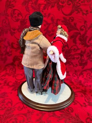 HAMILTON COLLECTION CENTRAL PARK SKATERS, FROSTY THE SNOWMAN AND REINDEER