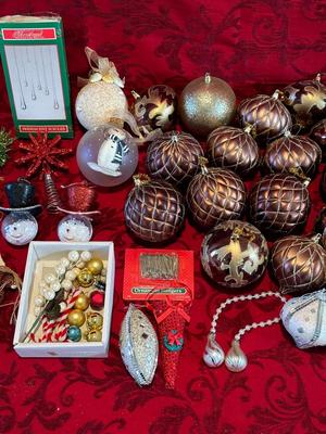 CHRISTMAS TREE ORNAMENTS