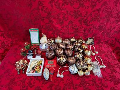 CHRISTMAS TREE ORNAMENTS