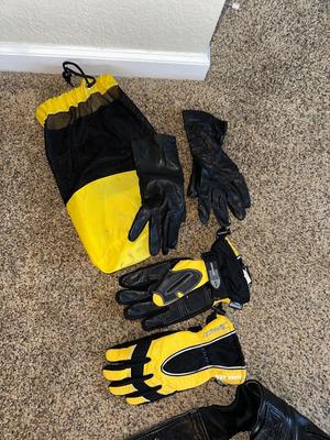 TEKNIC AND HONDA MOTORCYCLE RIDING GEAR