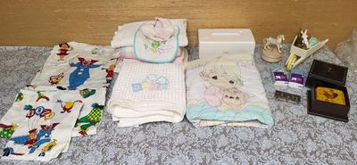 BOZO THE CLOWN AND PRECIOUS MOMENTS BABY BEDDING