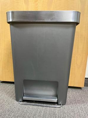 Step-Open Kitchen Trash Can