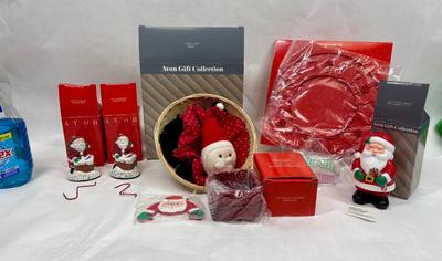 Large Lot of AVON boxed gifts for Christmas - ornaments and other decor -15 items