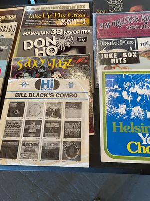A VARIETY OF MUSIC ON VINYL RECORDS