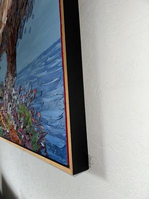 "BY YOUR LIGHT" 2011 LARGE STRIKING OIL PAINTING BY SCOTT REED ANDERSON