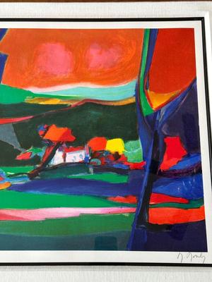 MAISON PERDUE DANS LES ARBRESS 1995 SIGNED BY MARCEL MOULY