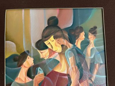 "MOTHER AND CHILD IN MARKET" BY NICHOLAS SANTUANGCO
