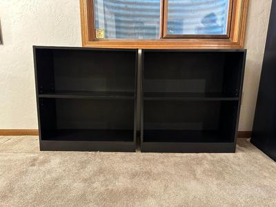 2 SHORT 1 SHELF BOOKCASE